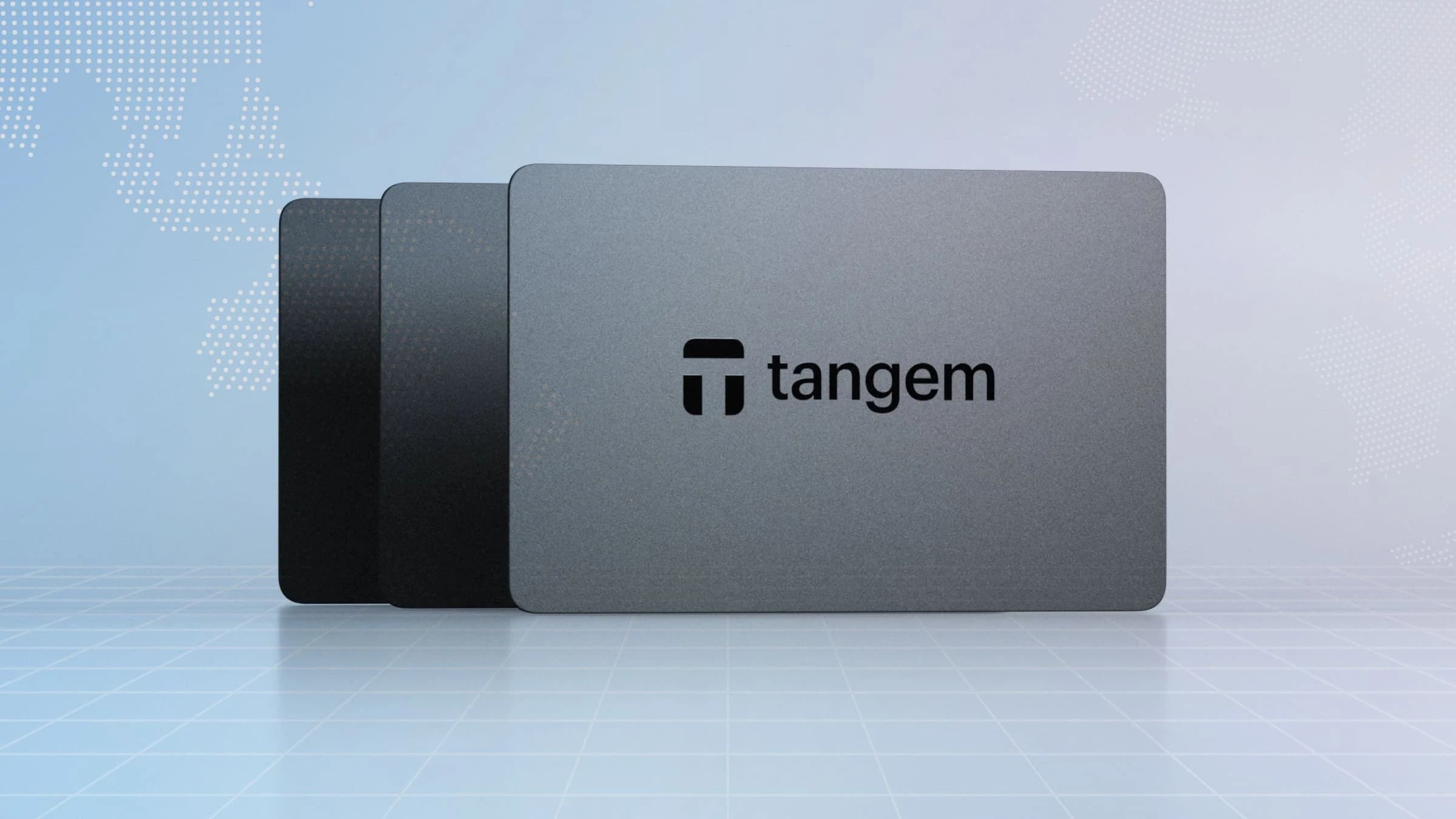 Tangem card wallet